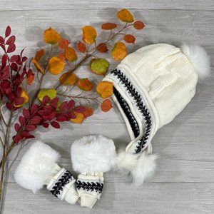 🥰WB Sherpa Lined Hat with Hand warmers
